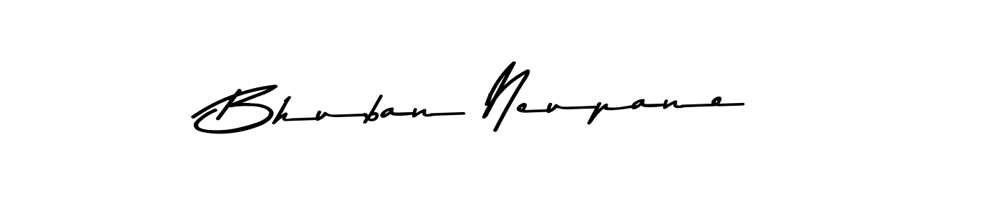 Use a signature maker to create a handwritten signature online. With this signature software, you can design (Asem Kandis PERSONAL USE) your own signature for name Bhuban Neupane. Bhuban Neupane signature style 9 images and pictures png