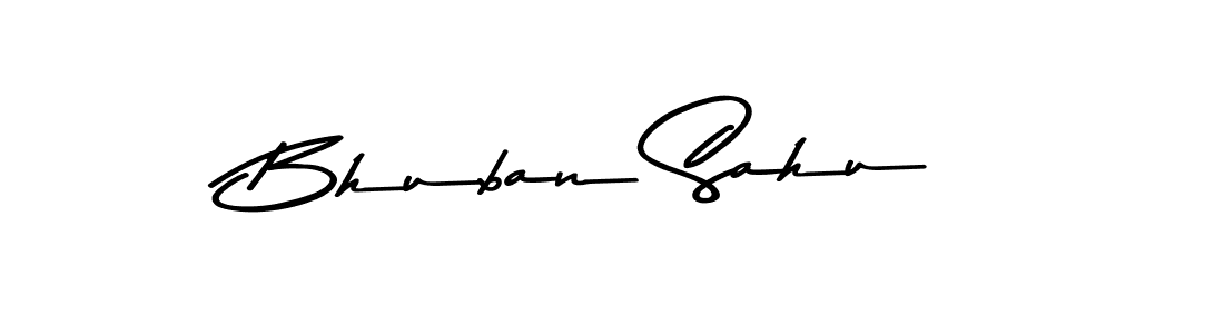 Make a beautiful signature design for name Bhuban Sahu. With this signature (Asem Kandis PERSONAL USE) style, you can create a handwritten signature for free. Bhuban Sahu signature style 9 images and pictures png