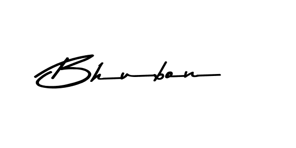 Use a signature maker to create a handwritten signature online. With this signature software, you can design (Asem Kandis PERSONAL USE) your own signature for name Bhubon. Bhubon signature style 9 images and pictures png