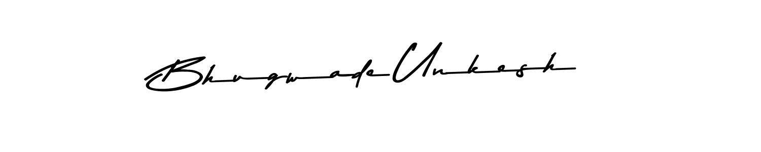 Make a beautiful signature design for name Bhugwade Unkesh. Use this online signature maker to create a handwritten signature for free. Bhugwade Unkesh signature style 9 images and pictures png