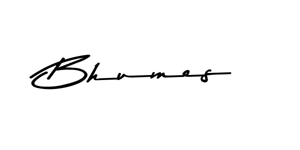 How to Draw Bhumes signature style? Asem Kandis PERSONAL USE is a latest design signature styles for name Bhumes. Bhumes signature style 9 images and pictures png