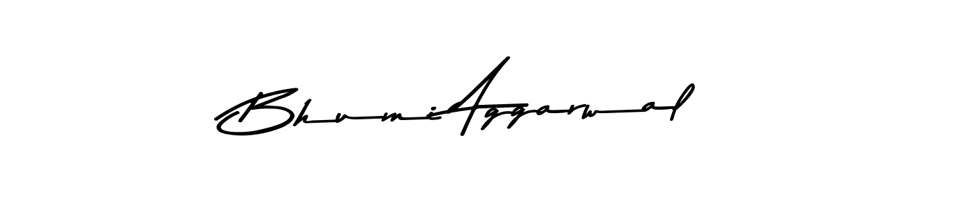 You should practise on your own different ways (Asem Kandis PERSONAL USE) to write your name (Bhumi Aggarwal) in signature. don't let someone else do it for you. Bhumi Aggarwal signature style 9 images and pictures png