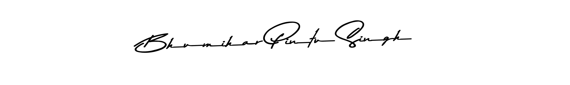 How to make Bhumihar Pintu Singh signature? Asem Kandis PERSONAL USE is a professional autograph style. Create handwritten signature for Bhumihar Pintu Singh name. Bhumihar Pintu Singh signature style 9 images and pictures png