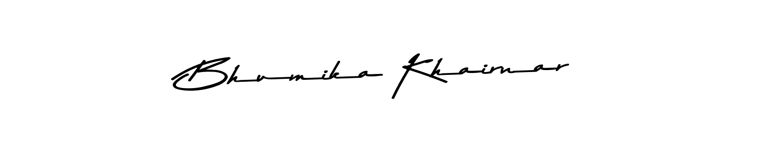 You can use this online signature creator to create a handwritten signature for the name Bhumika Khairnar. This is the best online autograph maker. Bhumika Khairnar signature style 9 images and pictures png