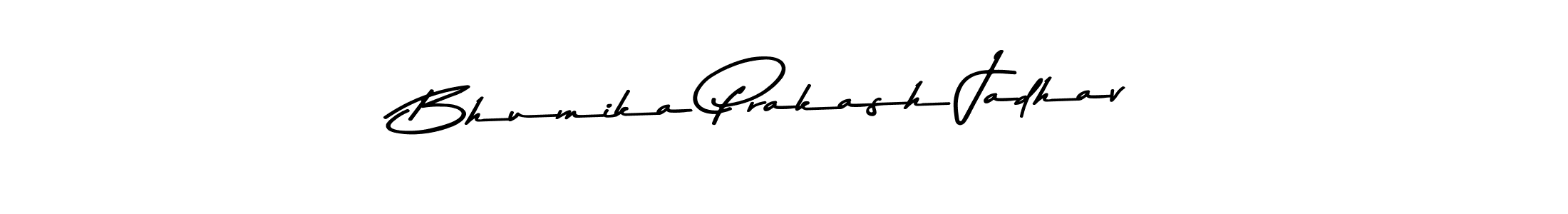 How to make Bhumika Prakash Jadhav signature? Asem Kandis PERSONAL USE is a professional autograph style. Create handwritten signature for Bhumika Prakash Jadhav name. Bhumika Prakash Jadhav signature style 9 images and pictures png