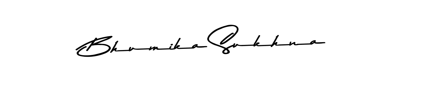 It looks lik you need a new signature style for name Bhumika Sukhna. Design unique handwritten (Asem Kandis PERSONAL USE) signature with our free signature maker in just a few clicks. Bhumika Sukhna signature style 9 images and pictures png