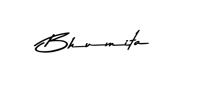 Bhumita stylish signature style. Best Handwritten Sign (Asem Kandis PERSONAL USE) for my name. Handwritten Signature Collection Ideas for my name Bhumita. Bhumita signature style 9 images and pictures png