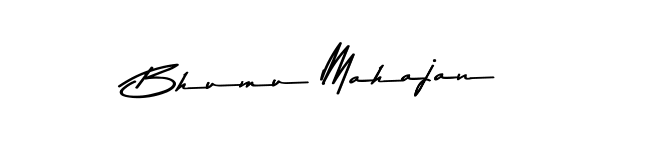 You can use this online signature creator to create a handwritten signature for the name Bhumu Mahajan. This is the best online autograph maker. Bhumu Mahajan signature style 9 images and pictures png
