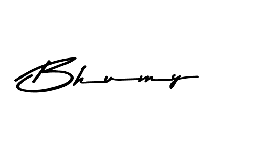 How to make Bhumy signature? Asem Kandis PERSONAL USE is a professional autograph style. Create handwritten signature for Bhumy name. Bhumy signature style 9 images and pictures png