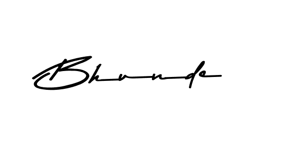 Similarly Asem Kandis PERSONAL USE is the best handwritten signature design. Signature creator online .You can use it as an online autograph creator for name Bhunde. Bhunde signature style 9 images and pictures png