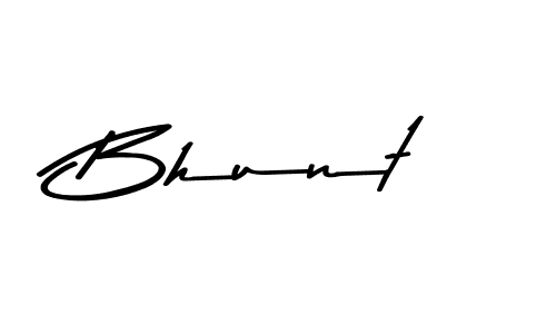 Asem Kandis PERSONAL USE is a professional signature style that is perfect for those who want to add a touch of class to their signature. It is also a great choice for those who want to make their signature more unique. Get Bhunt name to fancy signature for free. Bhunt signature style 9 images and pictures png
