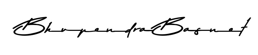 An effortless, minimalist signature concept for Bhupendra Basnet using Asem Kandis PERSONAL USE design. Clean lines that look great on any document. Bhupendra Basnet signature style 9 images and pictures png