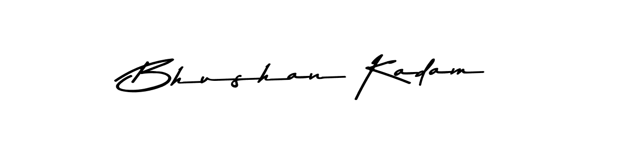 if you are searching for the best signature style for your name Bhushan Kadam. so please give up your signature search. here we have designed multiple signature styles  using Asem Kandis PERSONAL USE. Bhushan Kadam signature style 9 images and pictures png