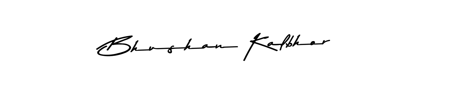 Bhushan Kalbhor stylish signature style. Best Handwritten Sign (Asem Kandis PERSONAL USE) for my name. Handwritten Signature Collection Ideas for my name Bhushan Kalbhor. Bhushan Kalbhor signature style 9 images and pictures png