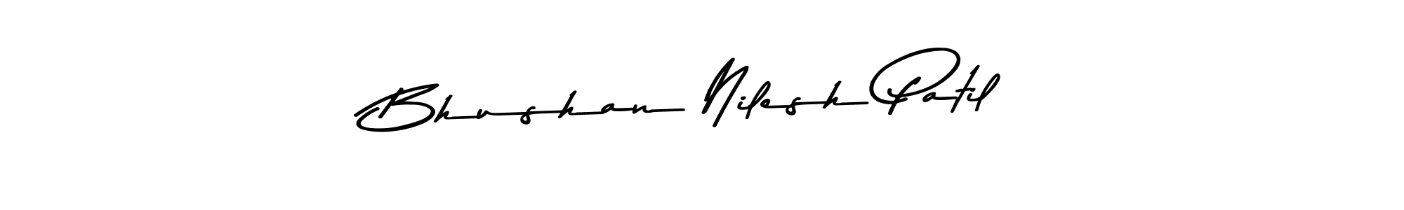 Make a beautiful signature design for name Bhushan Nilesh Patil. Use this online signature maker to create a handwritten signature for free. Bhushan Nilesh Patil signature style 9 images and pictures png