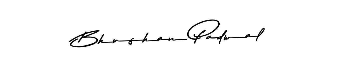 Asem Kandis PERSONAL USE is a professional signature style that is perfect for those who want to add a touch of class to their signature. It is also a great choice for those who want to make their signature more unique. Get Bhushan Padwal name to fancy signature for free. Bhushan Padwal signature style 9 images and pictures png