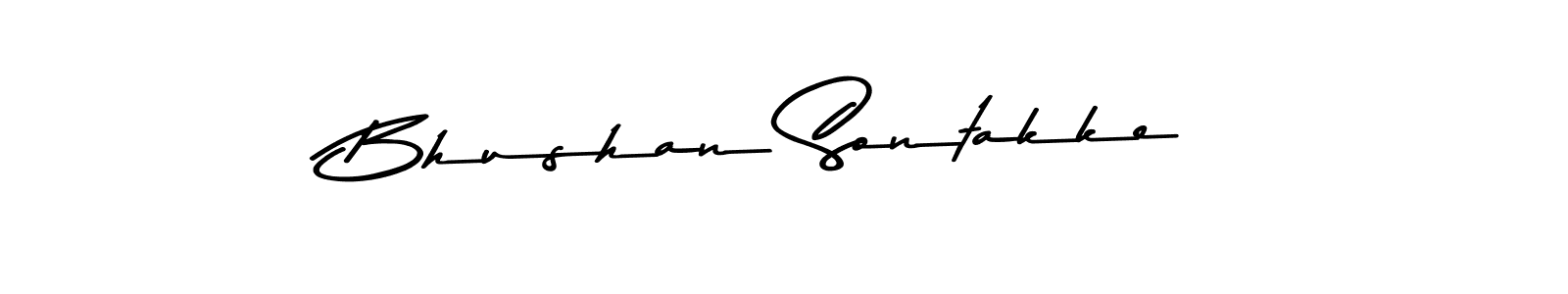 You should practise on your own different ways (Asem Kandis PERSONAL USE) to write your name (Bhushan Sontakke) in signature. don't let someone else do it for you. Bhushan Sontakke signature style 9 images and pictures png