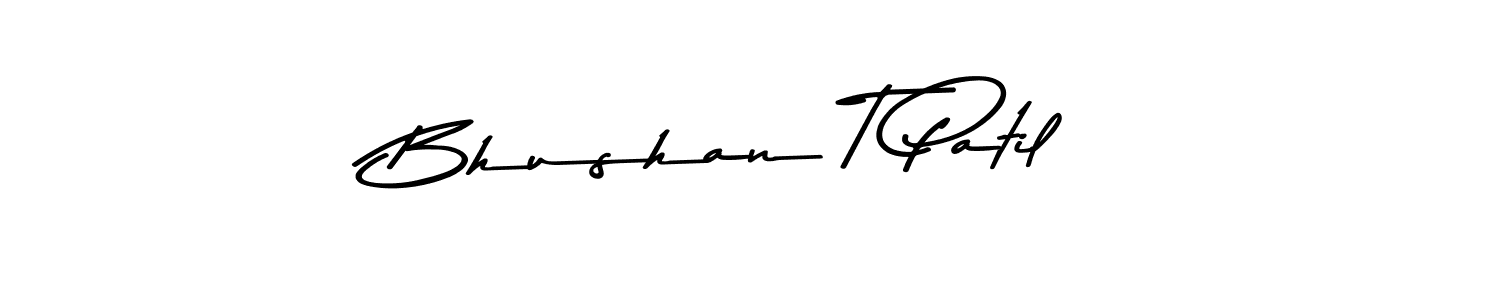 How to make Bhushan T Patil signature? Asem Kandis PERSONAL USE is a professional autograph style. Create handwritten signature for Bhushan T Patil name. Bhushan T Patil signature style 9 images and pictures png