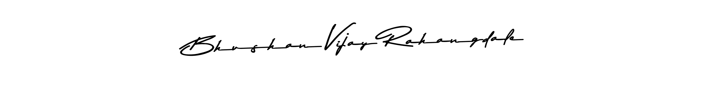 Create a beautiful signature design for name Bhushan Vijay Rahangdale. With this signature (Asem Kandis PERSONAL USE) fonts, you can make a handwritten signature for free. Bhushan Vijay Rahangdale signature style 9 images and pictures png