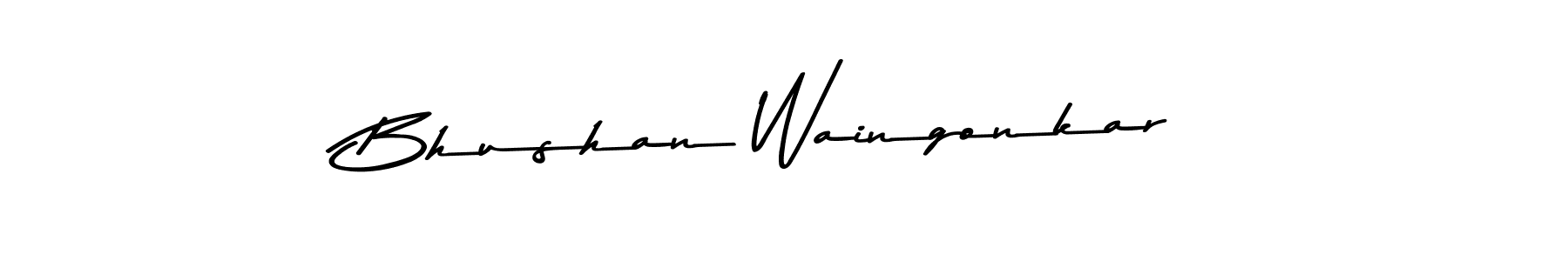 Make a short Bhushan Waingonkar signature style. Manage your documents anywhere anytime using Asem Kandis PERSONAL USE. Create and add eSignatures, submit forms, share and send files easily. Bhushan Waingonkar signature style 9 images and pictures png