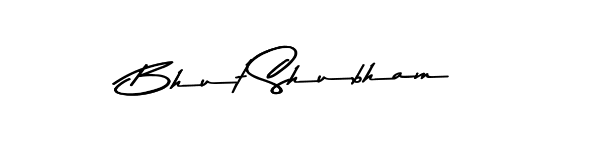 How to make Bhut Shubham signature? Asem Kandis PERSONAL USE is a professional autograph style. Create handwritten signature for Bhut Shubham name. Bhut Shubham signature style 9 images and pictures png