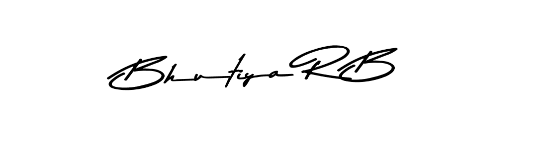 Similarly Asem Kandis PERSONAL USE is the best handwritten signature design. Signature creator online .You can use it as an online autograph creator for name Bhutiya R B. Bhutiya R B signature style 9 images and pictures png