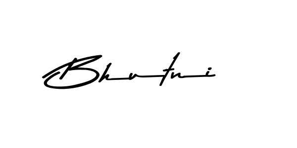 Also we have Bhutni name is the best signature style. Create professional handwritten signature collection using Asem Kandis PERSONAL USE autograph style. Bhutni signature style 9 images and pictures png