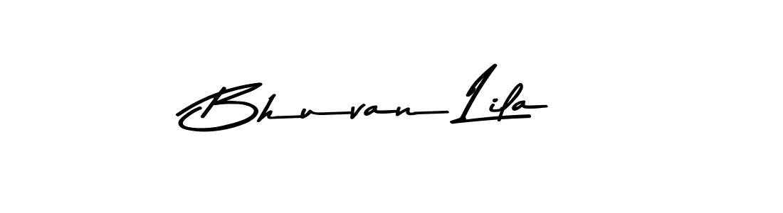 Bhuvan Lila stylish signature style. Best Handwritten Sign (Asem Kandis PERSONAL USE) for my name. Handwritten Signature Collection Ideas for my name Bhuvan Lila. Bhuvan Lila signature style 9 images and pictures png