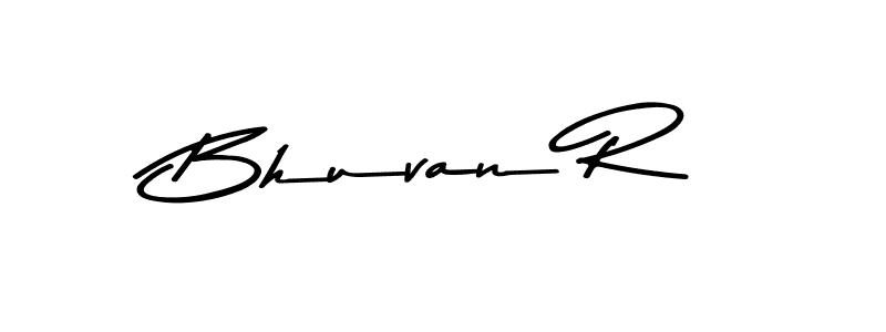 Design your own signature with our free online signature maker. With this signature software, you can create a handwritten (Asem Kandis PERSONAL USE) signature for name Bhuvan R. Bhuvan R signature style 9 images and pictures png