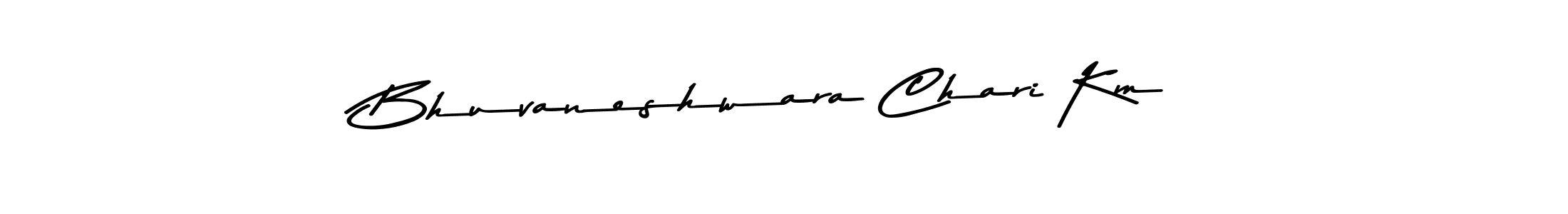 Use a signature maker to create a handwritten signature online. With this signature software, you can design (Asem Kandis PERSONAL USE) your own signature for name Bhuvaneshwara Chari Km. Bhuvaneshwara Chari Km signature style 9 images and pictures png