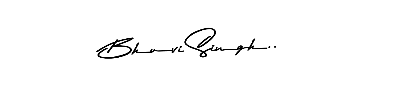 Use a signature maker to create a handwritten signature online. With this signature software, you can design (Asem Kandis PERSONAL USE) your own signature for name Bhuvi Singh... Bhuvi Singh.. signature style 9 images and pictures png