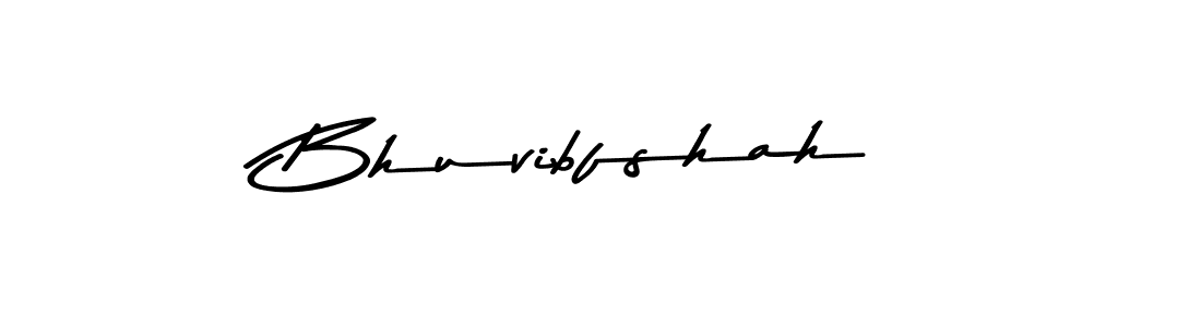 Design your own signature with our free online signature maker. With this signature software, you can create a handwritten (Asem Kandis PERSONAL USE) signature for name Bhuvibfshah. Bhuvibfshah signature style 9 images and pictures png