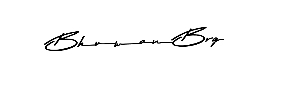 Create a beautiful signature design for name Bhuwan Brg. With this signature (Asem Kandis PERSONAL USE) fonts, you can make a handwritten signature for free. Bhuwan Brg signature style 9 images and pictures png