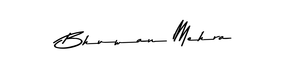 How to make Bhuwan Mehra signature? Asem Kandis PERSONAL USE is a professional autograph style. Create handwritten signature for Bhuwan Mehra name. Bhuwan Mehra signature style 9 images and pictures png