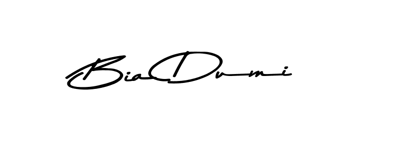 Make a beautiful signature design for name Bia Dumi. With this signature (Asem Kandis PERSONAL USE) style, you can create a handwritten signature for free. Bia Dumi signature style 9 images and pictures png