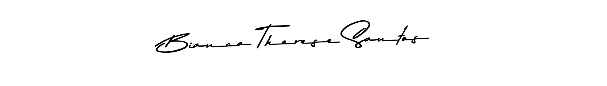Asem Kandis PERSONAL USE is a professional signature style that is perfect for those who want to add a touch of class to their signature. It is also a great choice for those who want to make their signature more unique. Get Bianca Therese Santos name to fancy signature for free. Bianca Therese Santos signature style 9 images and pictures png