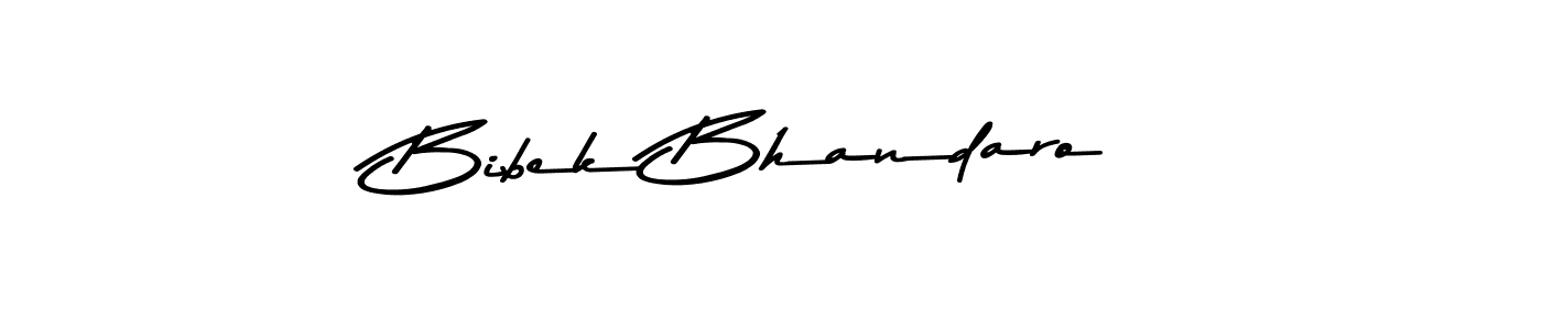 You should practise on your own different ways (Asem Kandis PERSONAL USE) to write your name (Bibek Bhandaro) in signature. don't let someone else do it for you. Bibek Bhandaro signature style 9 images and pictures png
