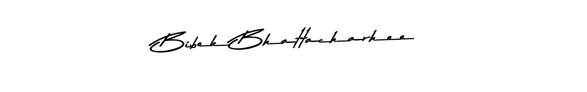 Design your own signature with our free online signature maker. With this signature software, you can create a handwritten (Asem Kandis PERSONAL USE) signature for name Bibek Bhattacharhee. Bibek Bhattacharhee signature style 9 images and pictures png
