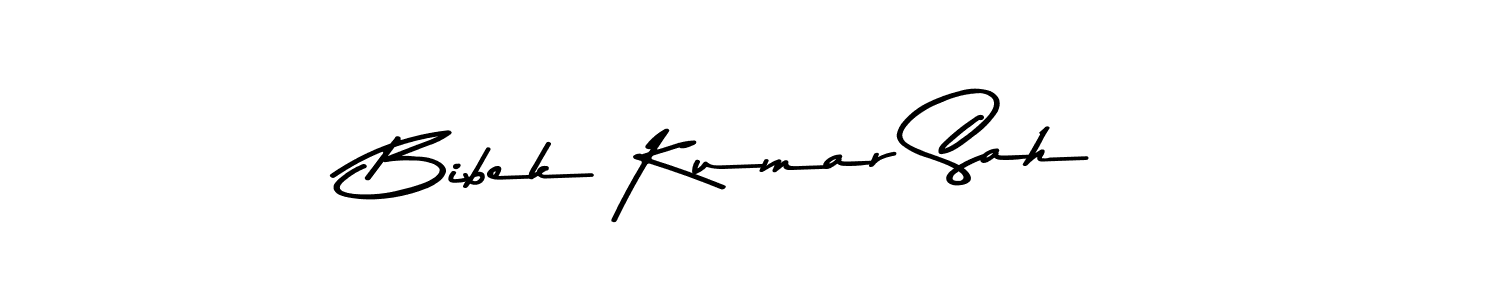 Asem Kandis PERSONAL USE is a professional signature style that is perfect for those who want to add a touch of class to their signature. It is also a great choice for those who want to make their signature more unique. Get Bibek Kumar Sah name to fancy signature for free. Bibek Kumar Sah signature style 9 images and pictures png