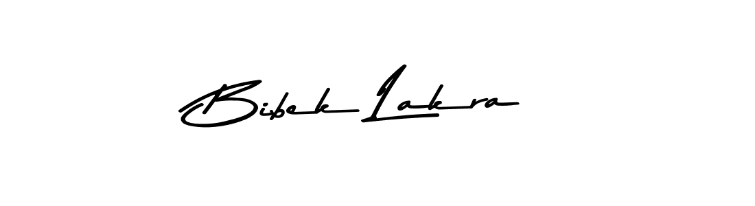 How to make Bibek Lakra signature? Asem Kandis PERSONAL USE is a professional autograph style. Create handwritten signature for Bibek Lakra name. Bibek Lakra signature style 9 images and pictures png