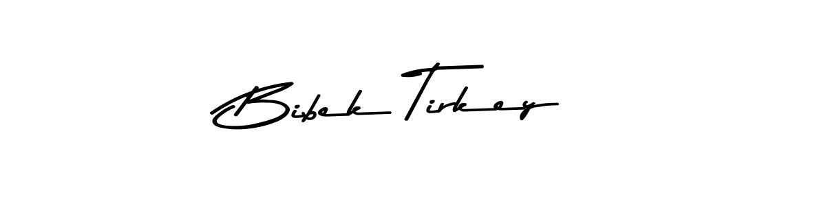 Use a signature maker to create a handwritten signature online. With this signature software, you can design (Asem Kandis PERSONAL USE) your own signature for name Bibek Tirkey. Bibek Tirkey signature style 9 images and pictures png