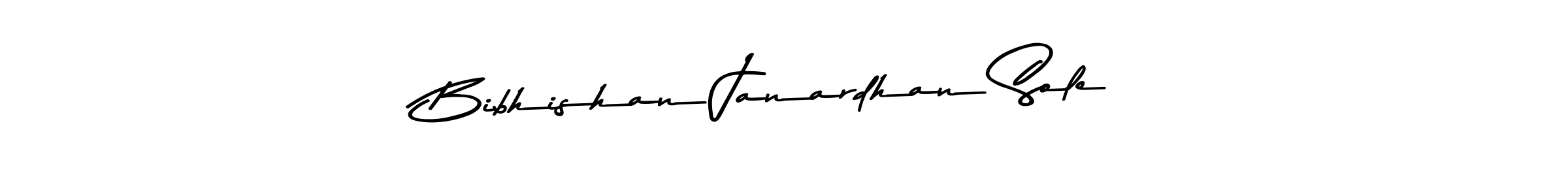 Make a beautiful signature design for name Bibhishan Janardhan Sole. Use this online signature maker to create a handwritten signature for free. Bibhishan Janardhan Sole signature style 9 images and pictures png