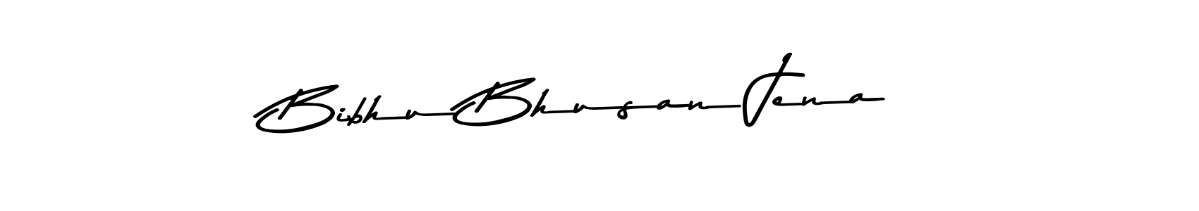 How to make Bibhu Bhusan Jena name signature. Use Asem Kandis PERSONAL USE style for creating short signs online. This is the latest handwritten sign. Bibhu Bhusan Jena signature style 9 images and pictures png