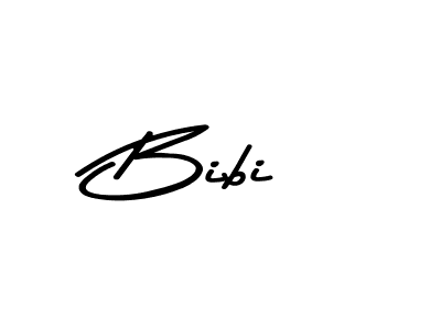 How to make Bibi name signature. Use Asem Kandis PERSONAL USE style for creating short signs online. This is the latest handwritten sign. Bibi signature style 9 images and pictures png
