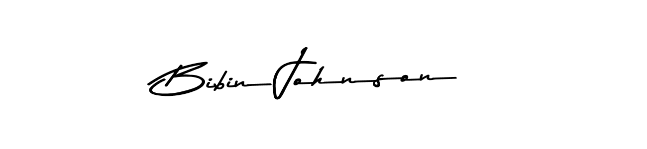 Make a beautiful signature design for name Bibin Johnson. Use this online signature maker to create a handwritten signature for free. Bibin Johnson signature style 9 images and pictures png