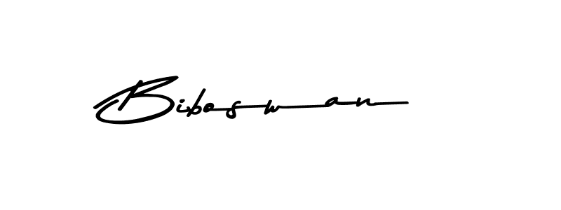 Biboswan stylish signature style. Best Handwritten Sign (Asem Kandis PERSONAL USE) for my name. Handwritten Signature Collection Ideas for my name Biboswan. Biboswan signature style 9 images and pictures png