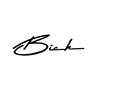 Use a signature maker to create a handwritten signature online. With this signature software, you can design (Asem Kandis PERSONAL USE) your own signature for name Bich. Bich signature style 9 images and pictures png