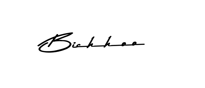 Bichhoo stylish signature style. Best Handwritten Sign (Asem Kandis PERSONAL USE) for my name. Handwritten Signature Collection Ideas for my name Bichhoo. Bichhoo signature style 9 images and pictures png