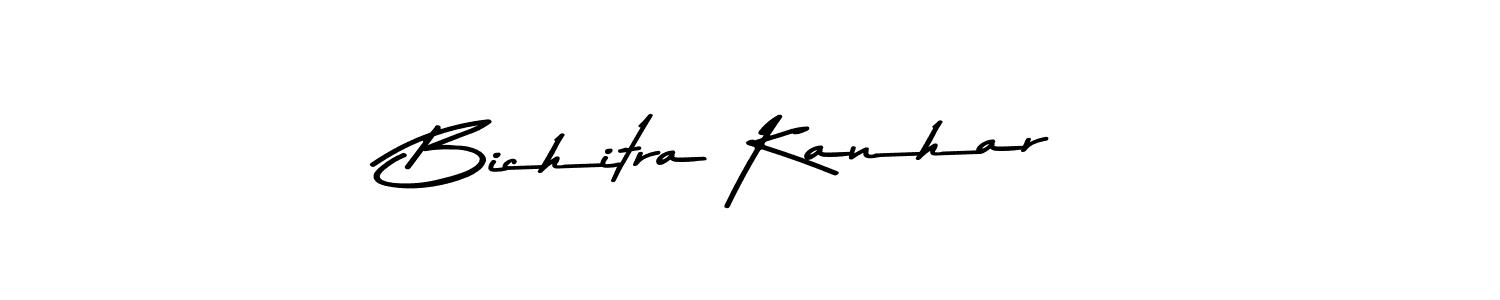 Design your own signature with our free online signature maker. With this signature software, you can create a handwritten (Asem Kandis PERSONAL USE) signature for name Bichitra Kanhar. Bichitra Kanhar signature style 9 images and pictures png
