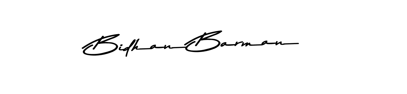 Create a beautiful signature design for name Bidhan Barman. With this signature (Asem Kandis PERSONAL USE) fonts, you can make a handwritten signature for free. Bidhan Barman signature style 9 images and pictures png